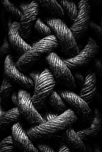 Running Stitch NYC Close Up Photo, Black And White Photograph, Black Rope, Dark Matter, Elements Of Art, White Photo, Pics Art, Black & White, Color Textures