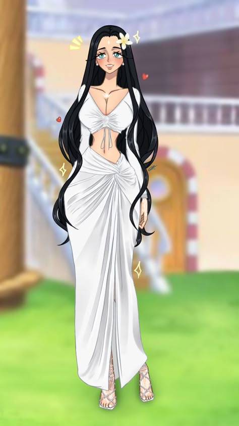 One Piece Oc, Anime Long Hair, One Piece Funny, Anime Cover Photo, Photo Pose Style, One Piece Drawing, One Piece Comic, Long Black Hair, One Piece Fanart