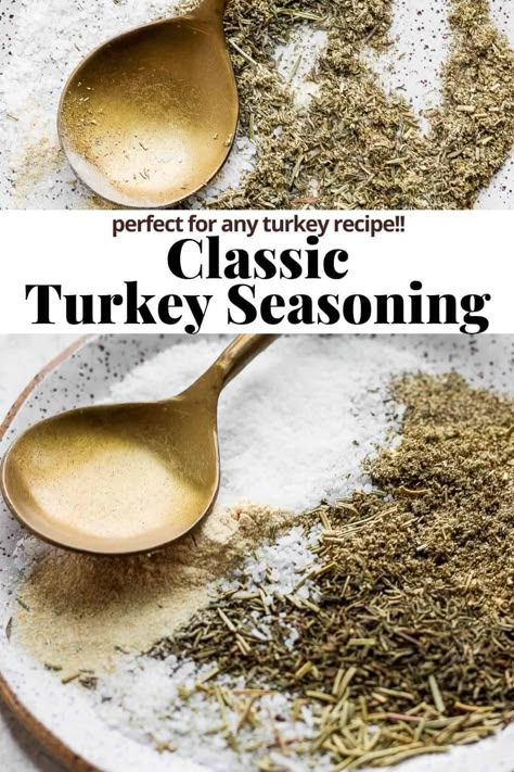 Simple Turkey Seasoning, Traditional Turkey Seasoning, Seasoning For A Turkey, Mayonnaise Turkey Rub, Best Turkey Seasoning Rub, Easy Turkey Seasoning, Turkey Seasoning Rub Thanksgiving, Turkey Butter Rub, Seasoning A Turkey