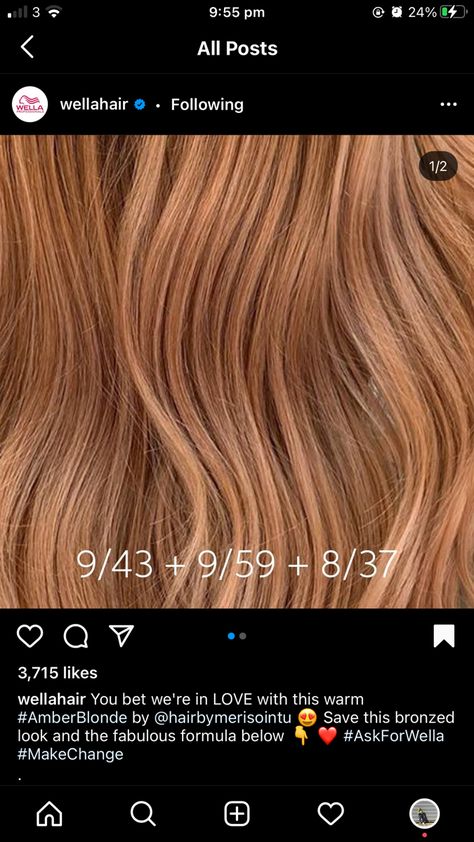 Wella Copper Blonde Formula, Cooper Formula Hair, Honey Copper Formula, Strawberry Blonde Formula Igora, Honey Copper Hair Formula, Wella Strawberry Blonde Formula, Wella Reds Formula, Wella Copper Formula, Strawberry Blonde Formula