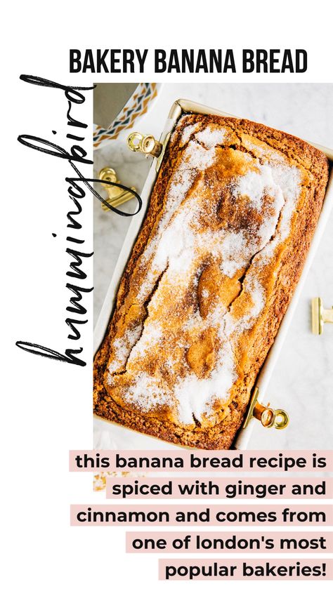 Hummingbird Bakery Banana Bread » Hummingbird High Savory Banana Bread, Gourmet Banana Bread, Hummingbird Banana Bread, Hummingbird Bread, Hummingbird Banana Pineapple Bread, Hummingbird Bakery Recipes, Hummingbird Bread Recipe, Broma Bakery Banana Bread, Banana Pineapple Coconut Bread Hummingbird Cake