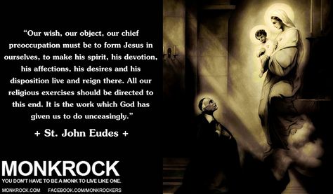 St. John Eudes Mount Carmel, Saint Quotes, Gods Grace, St John, Reign, Favorite Places, Jesus, Reading, Quotes