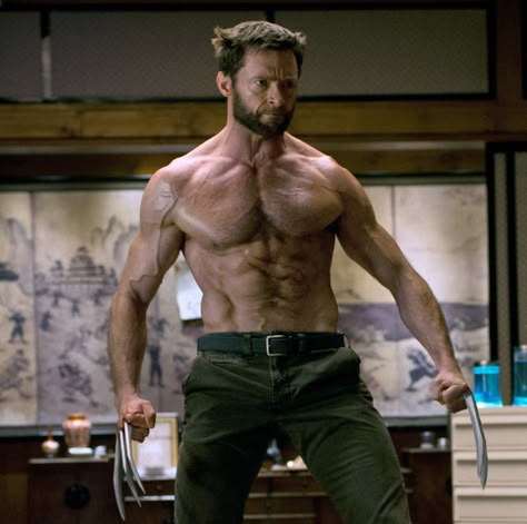 Hugh Jackman Shirtless, Wolverine Character, Kino Box, Celebrity Abs, Nick Zano, Dougray Scott, Wolverine Movie, Bryan Singer, Wolverine Logan