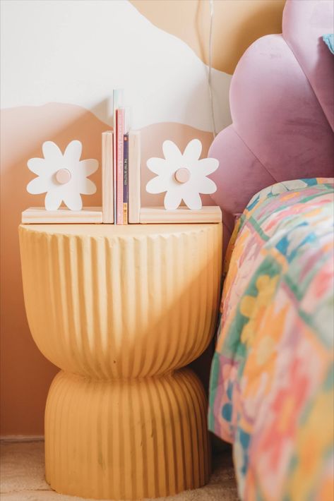 Step into a world of enchantment with our meticulously hand-crafted Blush Pink Daisy Bookends. 🌸✨ Imagine the magical sight of your little one's favorite novel, bedtime story, or treasured diary resting between these modern bookends. Whether it's a heartfelt gift for a newborn or a delightful addition to your own space, these wild flower bookends will infuse charm and functionality into any home. Don't miss out on the magic! Shop now and let the whimsy unfold! 🎀📚 Pink Baby Girl Nursery, Modern Bookends, Rainbow Nursery Decor, Girl Nursery Decor, Rainbow Nursery, Pink Baby Girl, Baby Girl Nursery, Pink Daisy