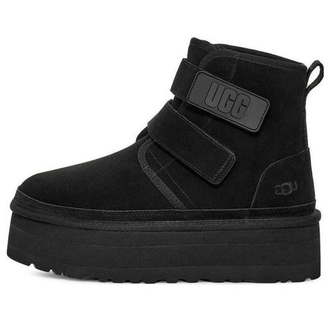 UGG Boots - KICKS CREW Ugg Neumel Platform, Ugg Shoes Women, Ugg Neumel, Platform Boots Women, Navy Boots, Ugg Bailey Button, Black Platform Boots, Ugg Black, Hot Sneakers