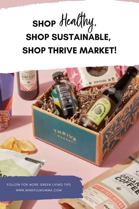 Learn how to make the most out of your Thrive Market membership and discover the best brands for healthy and sustainable products. Shop smarter and save more with Thrive Market. Thrive Market, Organic Foods, Sustainable Products, Eco Friendly Living, Best Brands, Home Products, Health Remedies, Green Living, Organic Recipes