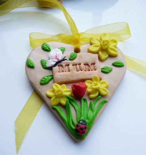 mother's day polymer clay | Mother’s Day | Georgia P Designs Mothers Day Polymer Clay Gift Ideas, Mother’s Day Clay Ideas, Birthday Clay Ideas, Mothers Day Clay Projects, Clay Mothers Day Gifts, Clay Gifts For Mom, Crafts Using Clay, Mothers Day Polymer Clay, Clay Candle Holders Diy