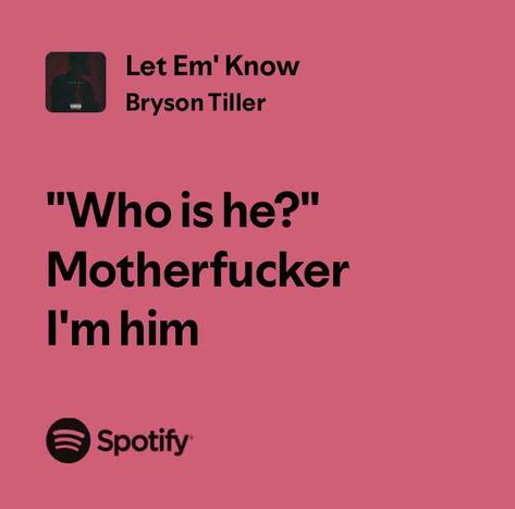 Let Em' Know Lyrics Bryson Tiller, Bryson Tiller Album Cover, Bryson Tiller Aesthetic, Bryson Tiller Lyrics, Bryson Tiller Songs, Sorry Lyrics, Wallpaper Editing, Sunflower Nails, Bryson Tiller