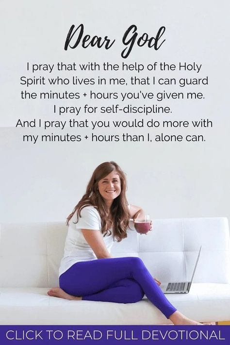 Prayer for Self-Discipline | 2 Timothy 1:7 | self control | self discipline | self discipline how to have | prayer | prayer for self control || Nourish Move Love #prayer #selfcontrol #selfdiscipline #timemanagement #balance #worklifebalance Self Discipline Scripture, Prayer For Self, Femininity Tips, Nourish Move Love, Love Prayer, Morning Devotion, Prayer For Love, Prayer For Guidance, Discipline Quotes