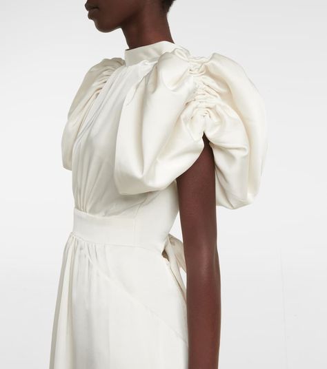 Rotate Birger Christensen - Bridal Midikleid Noon | Mytheresa Rotate Birger Christensen, Bride Shower, Birger Christensen, Together We Can, Designer Brands, Fall In Love, One Shoulder Dress, Saint Laurent, In Love