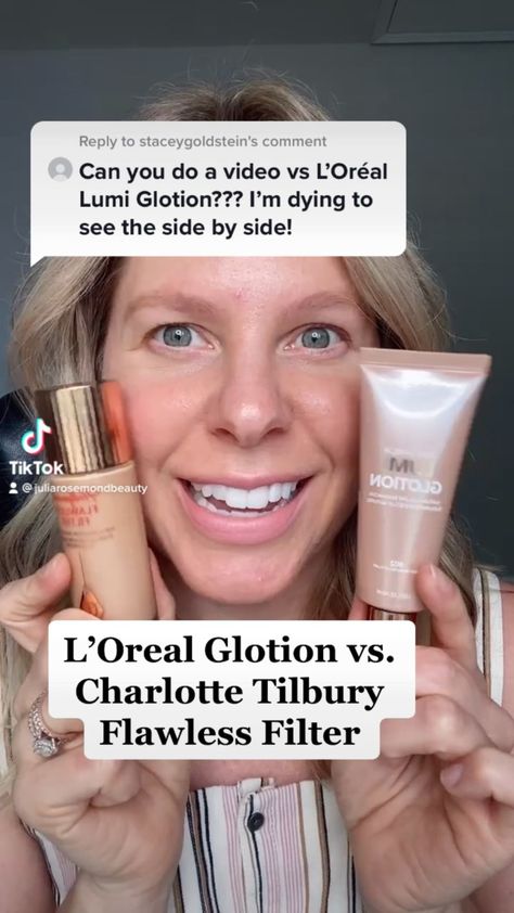 Best Loreal Products, Lumi Loreal, Charlotte Tilbury Flawless Filter, True Match Lumi Glotion, Lumi Glotion, Loreal True Match, Flawless Filter, Makeup Things, Remove Unwanted Facial Hair