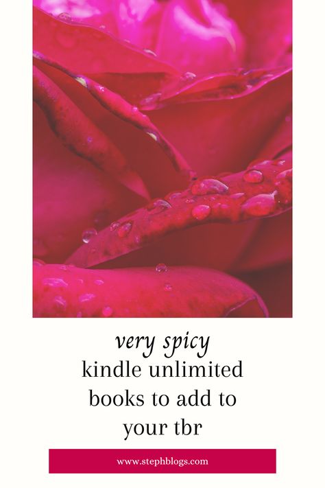 Check out these 4 very spicy kindle unlimited books that are sure to please. Spicy Kindle Unlimited Books, Kindle Unlimited Spicy Books, Kindle Unlimited Books Best Romance, Spicy Novels, Extra Spicy Book Scenes, Spicy Romance Books, Kindle Romance Books, Kindle Unlimited Books, Kindle Unlimited Romances