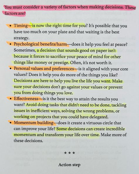 📌Must read guide to help making better decisions and turn the odds for success in your favour.📌 ✨Master your decision is a step by step guide which can help you make better decisions. Divided into four parts, the book systematically explores the nature of decision-making, the factors influencing our choices, cognitive biases that lead to poor decisions, and strategies for improving decision-making prowess. 📍Part 1 lays the foundation by delving into the essence of decisions, elucidating why... Questions To Ask When Making A Decision, Decision Journal, Making Hard Decisions, Behaviour Change, Operating Room Nurse, Hard Decision, Making A Decision, Hard Decisions, Difficult Decisions