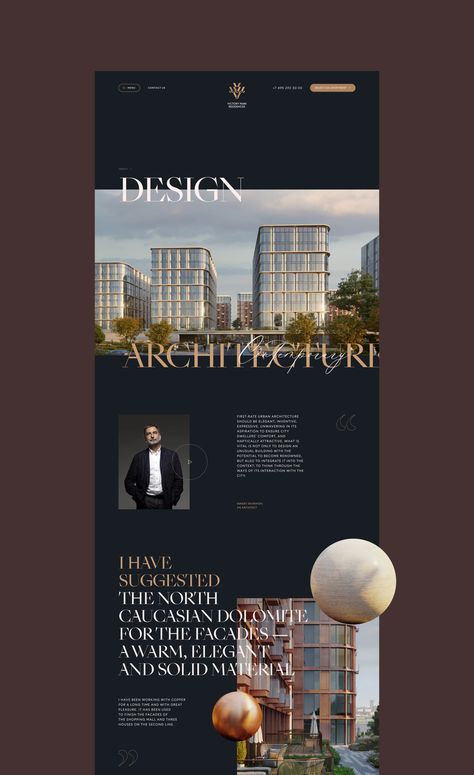 Victory Park Residences Website Design And Development | Vide Infra | Vide Infra Elegant Website Design, Wireframe Website, Library App, Real Estate Website Design, Luxury Website, Unusual Buildings, Webdesign Inspiration, Website Design Layout, Residential Complex