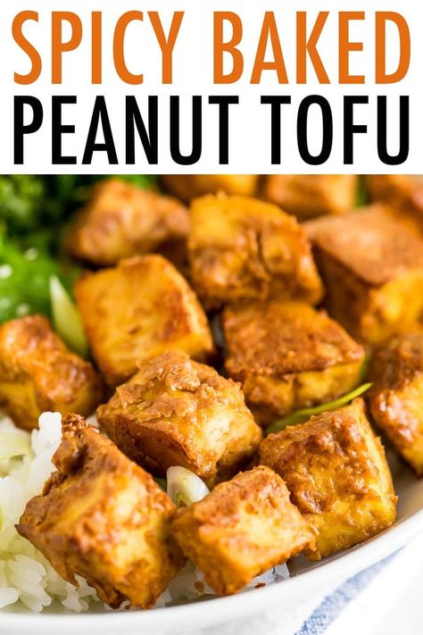 Peanut Butter Tofu, Vegan Hacks, Butter Tofu, Peanut Tofu, Galveston Diet, Eating Bird Food, Tempeh Recipes, Vegan Meat, Cousin Quotes