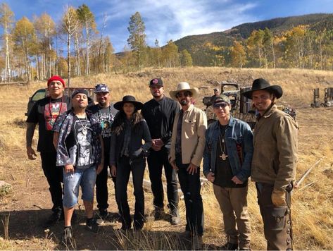 Yellowstone Season 2 ~ Luke Grimes, Ryan Bingham and Tanaya Beatty (Kayce, Walker and Avery) Yellowstone Cowboys, Tanaya Beatty, Ryan Bingham, Yellowstone Tv Show, John Dutton, Monsters Vs Aliens, Yellowstone Series, Luke Grimes, Cole Hauser