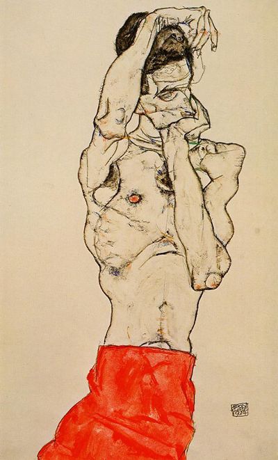 Learning from Egon Schiele – How to Develop your own Style | Love life drawing Egon Schiele Drawings, Figurative Kunst, Egon Schiele, Art And Illustration, Anatomy Art, Art Portfolio, Surreal Art, Figurative Art, Figure Drawing