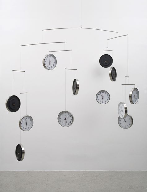 Joseph Kosuth, Clock Art, Time Art, Time And Space, Space Time, Exhibition Space, Sculpture Installation, Land Art, Western Art