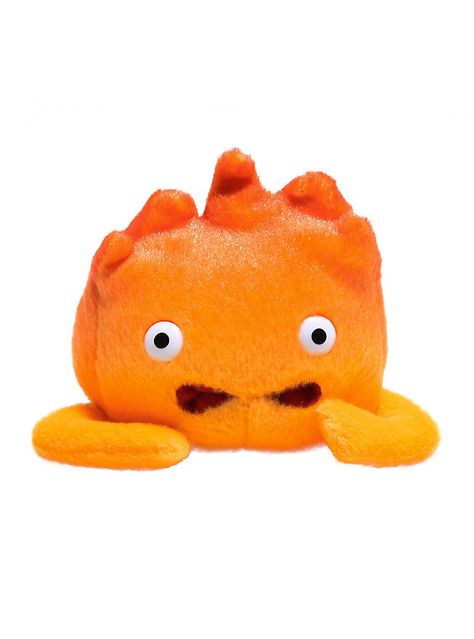 Studio Ghibli Stuffed Animals, Calcifer Plush, Studio Ghibli Plush, Ghibli Plush, Howl's Moving Castle Calcifer, Howls Moving, Howl's Moving Castle, Howls Moving Castle, Cute Stuffed Animals