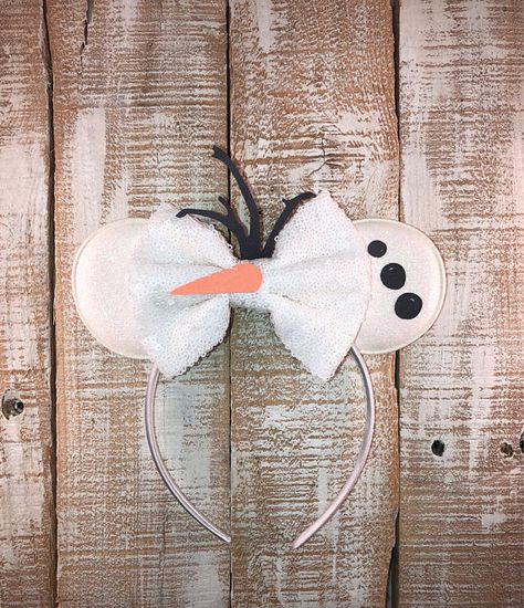 100 Mickey Mouse Ears Frozen Snowman, Unicorn Ears, Diy Disney Ears, Disney Ears Headband, Diy Mickey Ears, Disney Mouse Ears, Fairy Ears, Disney Mickey Ears, Birthday Headband