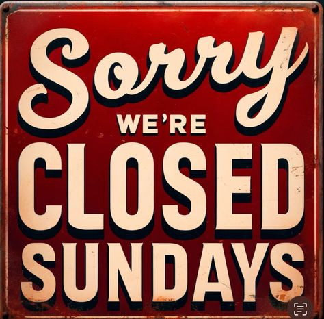 🚪🔒 Taking a break to recharge! Just a friendly reminder that VMLC is closed on Sundays. We're open Monday to Saturday from 10 AM to 5 PM, ready to help you find those unique collectibles. Plan your visit accordingly and we can't wait to see you during the week! #ClosedSundays #VMLC #BarrieShopping #VintageFinds #CollectibleTreasures Closed On Sunday, We're Open, Taking A Break, Friendly Reminder, Unique Collectibles, Take A Break, Cant Wait, See You, Collectibles