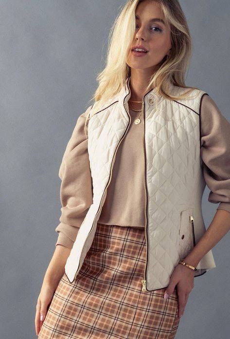 Quilted jacket outfit