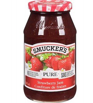 #TheRealCanadianSuperstore #Deal #Canada 21% Off Smuckers Pure Strawberry Jam 500 Ml https://sharedeals.ca/hot-deals/grocery/smuckers-pure-strawberry-jam-500-ml/ Smuckers Jam, Hazelnut Spread, Raspberry Jam, Strawberry Jam, Hot Deals, Hazelnut, Nutella, No Frills, Cool Things To Buy