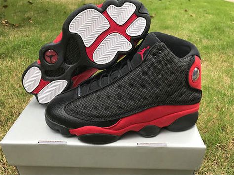 Jordan Retro 13 Black, Nike Jordan 13, Jordan 13 Red, Nike Kyrie 3, Kyrie 3, Jordan 13 Black, Red Jordans, Jordan 13 Shoes, White Basketball Shoes