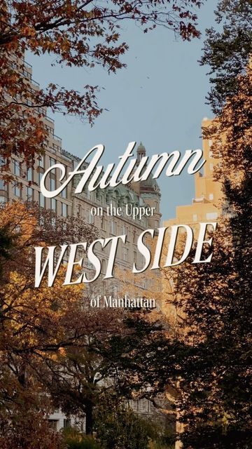 ethan barber • new york city on Instagram: "POV: it’s a crisp november morning and you just left your upper west side apartment in search of a cappuccino, croissant, and a bouquet of freshly sharpened pencils ✏️🌇🎃🍁🍂  shot on iphone  4k at 30fps autumn in new york city  #ethanbarberco #autumninnewyork #upperwestside #uws #nostalgia #00s #2000s #newyorkcitylife #newyorkphotographer" Autumn In New York Aesthetic, New York Fall Aesthetic, New York In Autumn, Ethan Barber, November In New York, New York In The Fall, Nyc Autumn, New York Autumn, Upper West Side New York