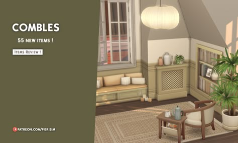 Slanted Walls, The Sims 4 Packs, Sims 4 Mm Cc, Casas The Sims 4, New Mods, Sims 4 Mm, Sims 4 Cc Furniture, Best Sims, Best Mods