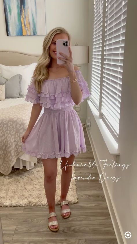 Wedding Guest Dresses Spring, Neutral Sandals, Easter 2023, 2023 Outfits, Brunch Dates, Lavender Dress, Wedding Showers, Dress Wedding Guest, Dresses Spring