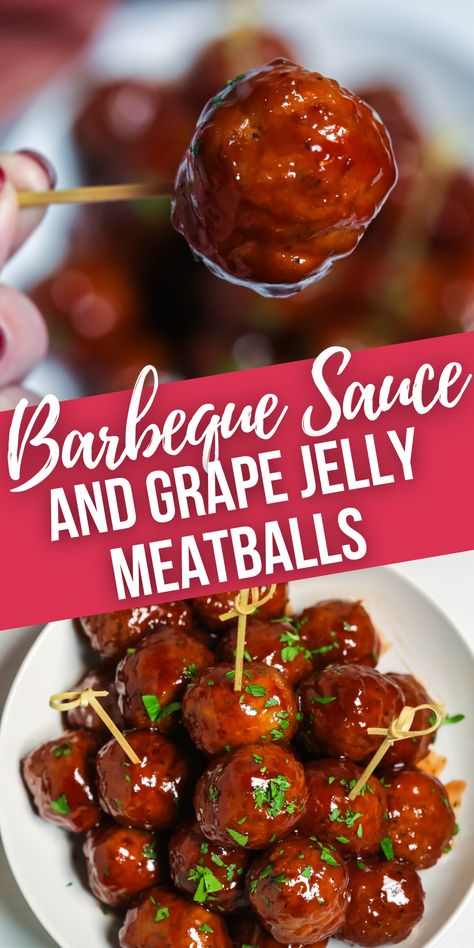 Grape Bbq Meatballs Crock Pot, Kielbasa Grape Jelly Bbq Sauce, Meatball Appetizer Recipes Grape Jelly, Bbq Grape Jelly Meatballs Crock Pot, Grape Jelly Barbecue Sauce Meatballs, Bbq Meatballs With Grape Jelly, Cocktail Meatballs Grape Jelly Bbq, Meatballs In Barbecue Sauce, Barbecue Meatballs With Grape Jelly