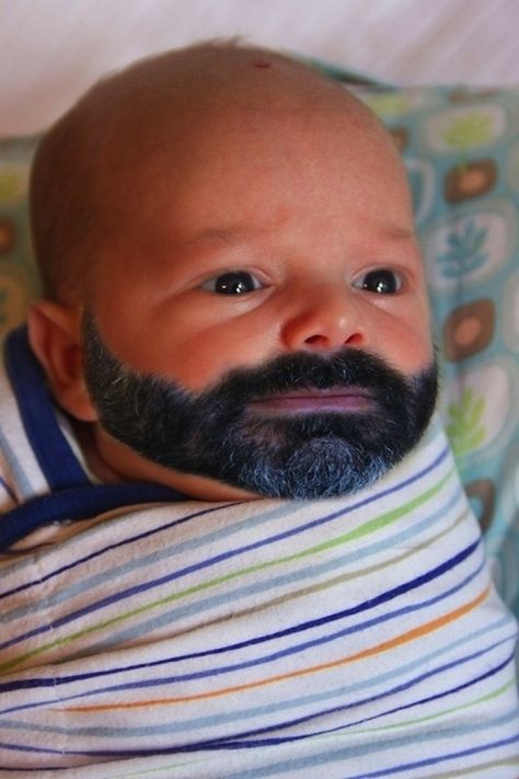 You know what's better than Abraham Lincoln Vampire Hunter? Abraham Lincoln Vampire Hunter: With Babies. Google Funny, Baby Beard, Funny Baby Faces, Funny Baby Pictures, Baby Faces, Pictures Funny, Chuck Norris, Can't Stop Laughing, Funny Baby