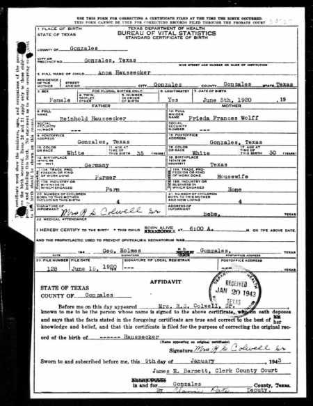 Birth Certificate Form, Gonzales Texas, Historical Documents, Birth Certificate, Vision Board, Texas, Collage, Pins, Quick Saves