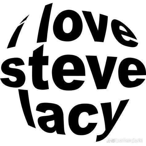 Round Pfp, Steve Lacy, I Love, Black And White, White, Black