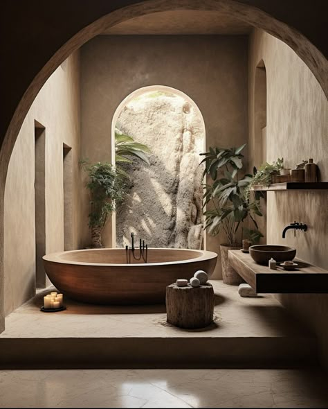 Desert House Bathroom, Earthy Home, Stunning Interior Design, Interior Design Concepts, Bathroom Inspiration Decor, Stylish Bathroom, Commercial Interior Design, Dream House Interior, Palau