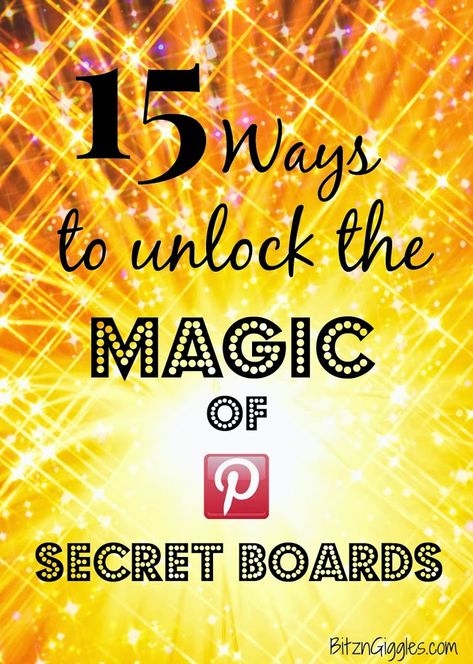 Are you using your Pinterest secret boards to their fullest potential? Here are 15 great ideas to fill your secret boards! {BitznGiggles.com} #Pinterest, #secret Pinterest Tutorial, Pinterest Tutorials, Pinterest Guide, Learn Pinterest, Pinterest Hacks, E Business, Pinterest Help, Secret Boards, Pinterest Management