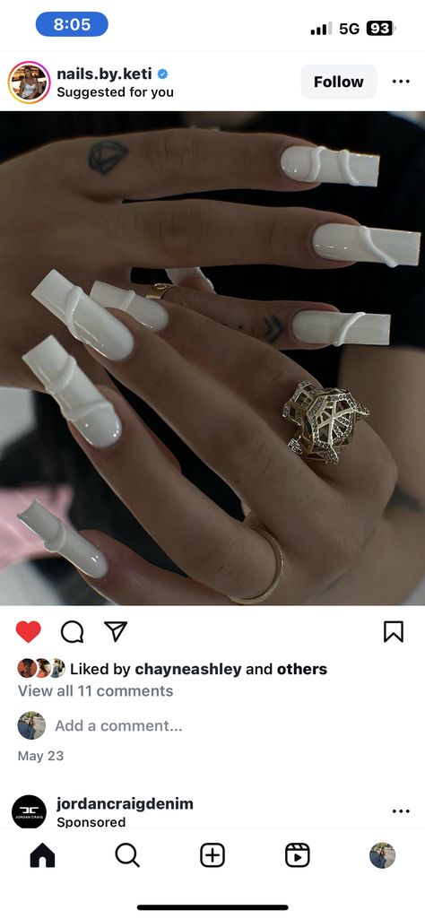 Partynextdoor Concert, Cheetah Print Nails, Tapered Square Nails, Concert Outfit Ideas, Hard Nails, Colored Acrylic Nails, White Acrylic Nails, Cute Acrylic Nail Designs, Classy Acrylic Nails