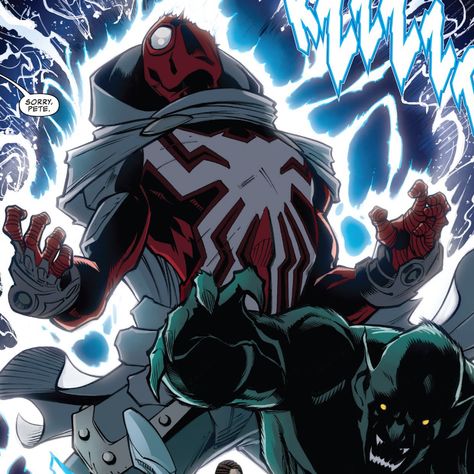 Arach Knight, Arachknight Spiderman, Arachknight Icon, Insomniac Spiderman Pfp, Arachknight Marvel, Spiderman Noir Comic Panel, Spiderman Panels Comics, Spider Knight, Spider-man Comic Panels