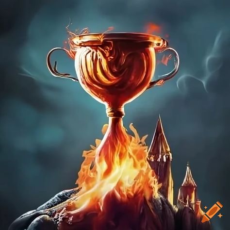 Harry potter goblet of fire on Craiyon Harry Potter Goblet, Goblet Of Fire, Unique Image, Harry Potter