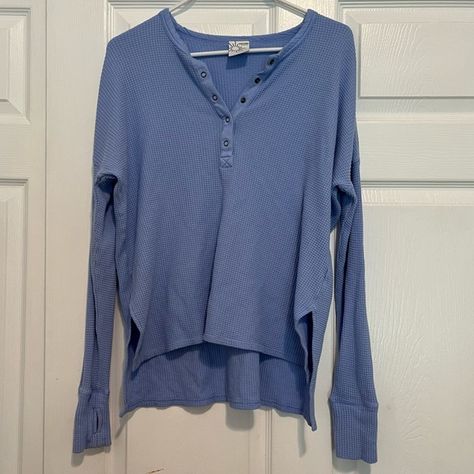 Aerie Offline Waffle Knit Periwinkle Blue Sweater Aerie Sweater, Aerie Offline, Xmas Wishlist, Clothing Wishlist, Periwinkle Blue, Blue Sweater, Waffle Knit, Blue Sweaters, Knit Sweater