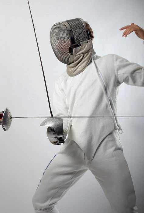 Fencing Sport, Sports Aesthetic, Fencing, Pose Reference, Fence