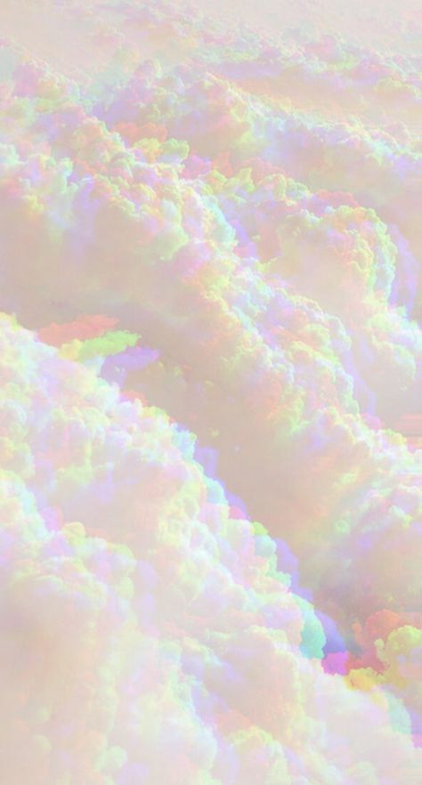 Cloud Iridescence Wallpaper, Glitter Clouds Wallpaper, Iredesant Aesthetic, I Pad Wallpaper Backgrounds Aesthetic, Rainbow Clouds Wallpaper, Cloud Wallpaper Aesthetic, Iridescent Wallpaper, Cloud Iridescence, Iridescent Aesthetic