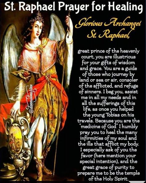 Padre Pio Prayer, Chaplet Of St Michael, Prayer Before Sleep, St Raphael Archangel, Holy Spirit Prayer, Prayer For The Sick, Prayer For My Family, St Padre Pio, Archangel Prayers