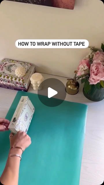 Healthy Herbs - Health Tips on Instagram: "Drop ❤️ if this is useful! Content by @effectivespaces. Follow HER for more ! . Request - how to wrap without tape or ribbon. This method does require more paper than normal. I will share a different method to my stories that uses less paper, a little ribbon but still no tape. I hope it helps xx #effectivespaces #wrappinghack #giftwrapping #wrappinggifts #giftwrapping #giftwrapping #wrappinggifts #learnwithme #lifehacks #lifehack #foldingtowels #etiquette #homehacks #homedecoration #towelseries #homeorganization #hairtutorialsvideo" How To Wrap Without Tape Video, How To Make Wraps, Towel Series, Gift Tissue Paper, Folding Towels, Paper Video, Gift Wrapping Techniques, Healthy Herbs, How To Wrap