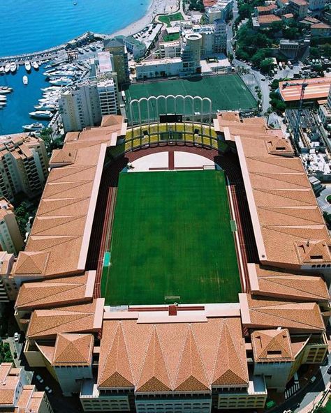 Stade Louis II in Monaco 🇲🇨 Home of Monaco FC.