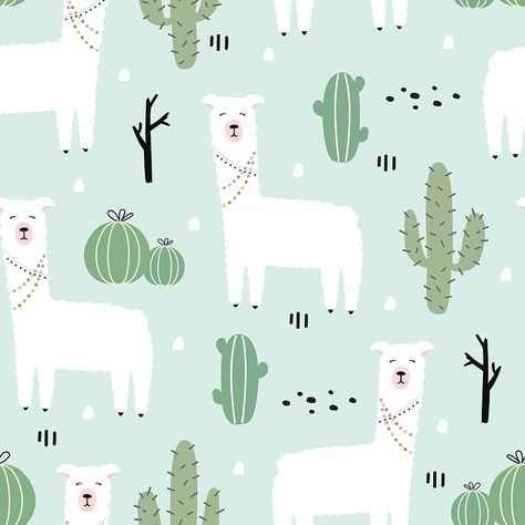 Cartoon animal background for kids Seamless pattern with llama and cactus. Hand drawn design in children's style, used for fabrics, textiles, printing, decoration. 4257170 Vector Art at Vecteezy, Cute Cartoon Llama, HD phone wallpaper Background For Kids, Cartoon Llama, Animal Background, Hd Phone Wallpapers, Hand Drawn Design, Vector Pattern, Childrens Fashion, Cartoon Animals, Cartoon Styles