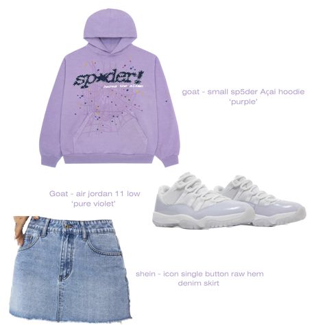 Pure Violet Jordan 11 Outfit, Violet 11s Outfit, Pure Violet 11 Outfit Ideas, Pure Violet 11 Outfit, Pure Violet 11, Jordan 11 Low Outfit, White Jordans Outfit, Jordan 11 Outfit, Jordan 11 Outfit Women