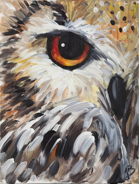 Eyes Painting Acrylic, Owl Art Painting, Owl Painting Acrylic, Outdoors Tattoos, Eyes Painting, Animal Paintings Acrylic, Owl Artwork, Owl Images, Owl Eyes