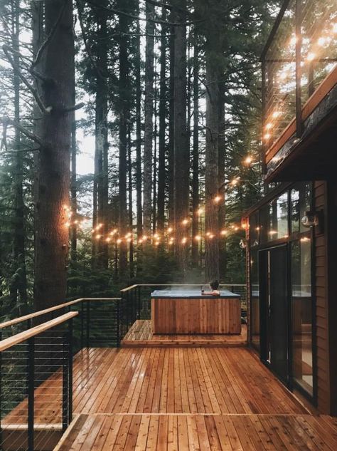 Woodland House, Cozy Cabins, Modern Cabin, Cabin Life, Forest House, Mountain House, Cozy Cabin, Cabin Homes, Cabins In The Woods